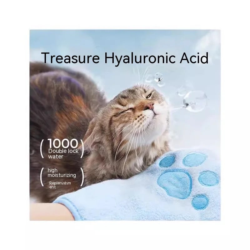 Pet paw glove + Shampoo