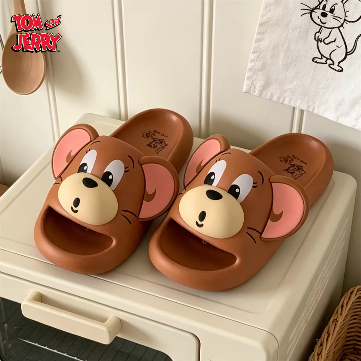 Cartoon EVA Slide Sandals With Arch Support