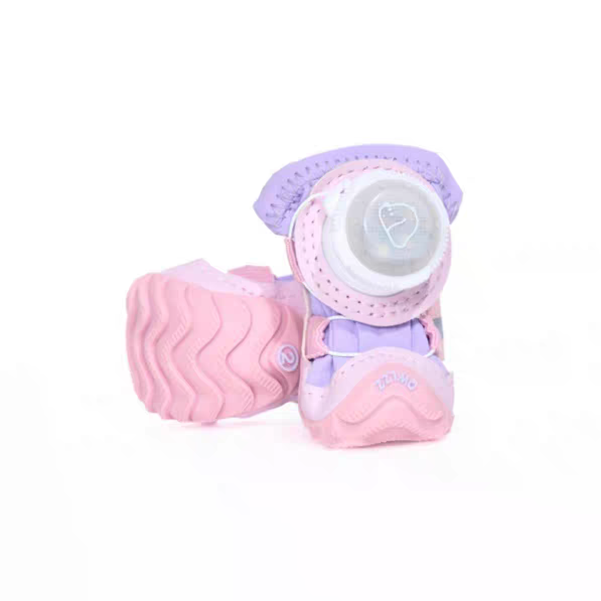 Winter dog shoes with light (2 pairs)