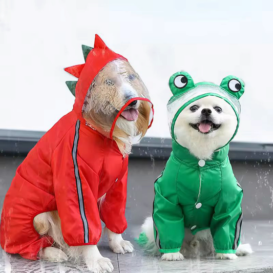 Dog rain coat