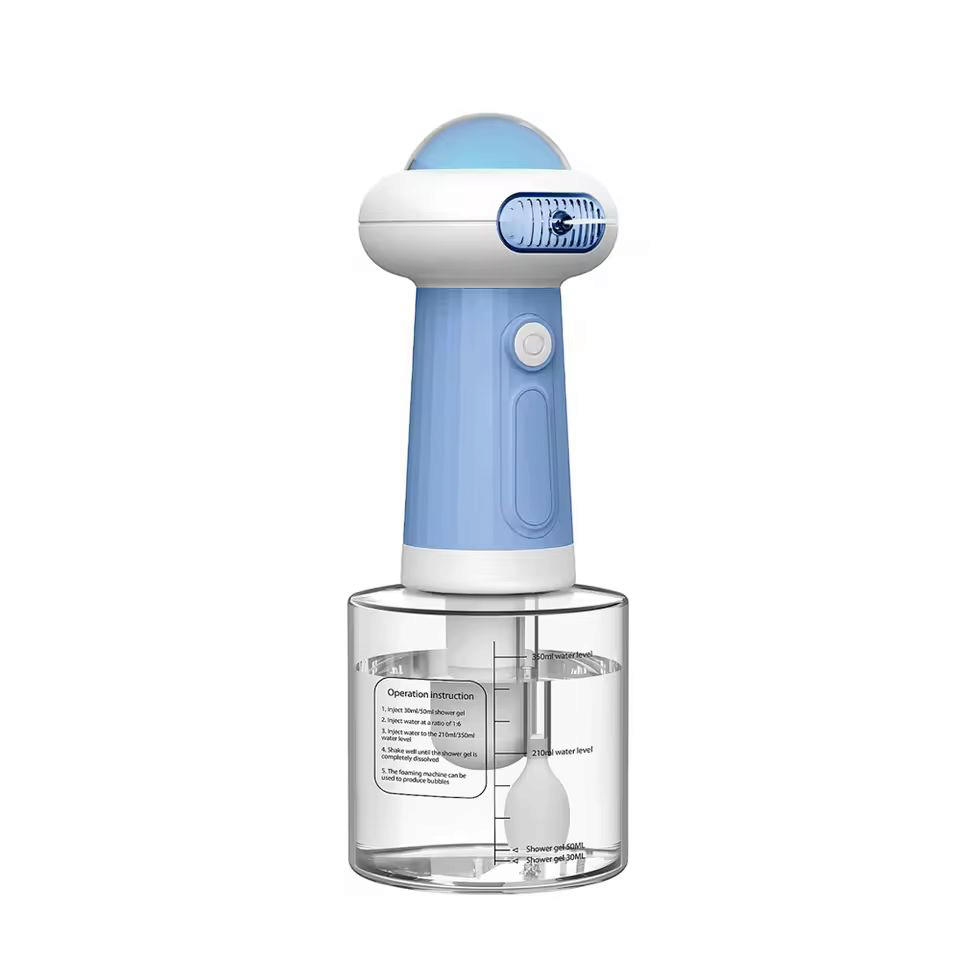 Automatic foaming bath machine