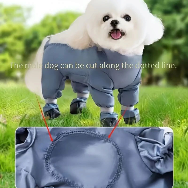 Anti-Dirty Four leg jumpsuit