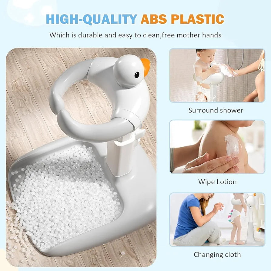 Foldable bath stand with Shower stand