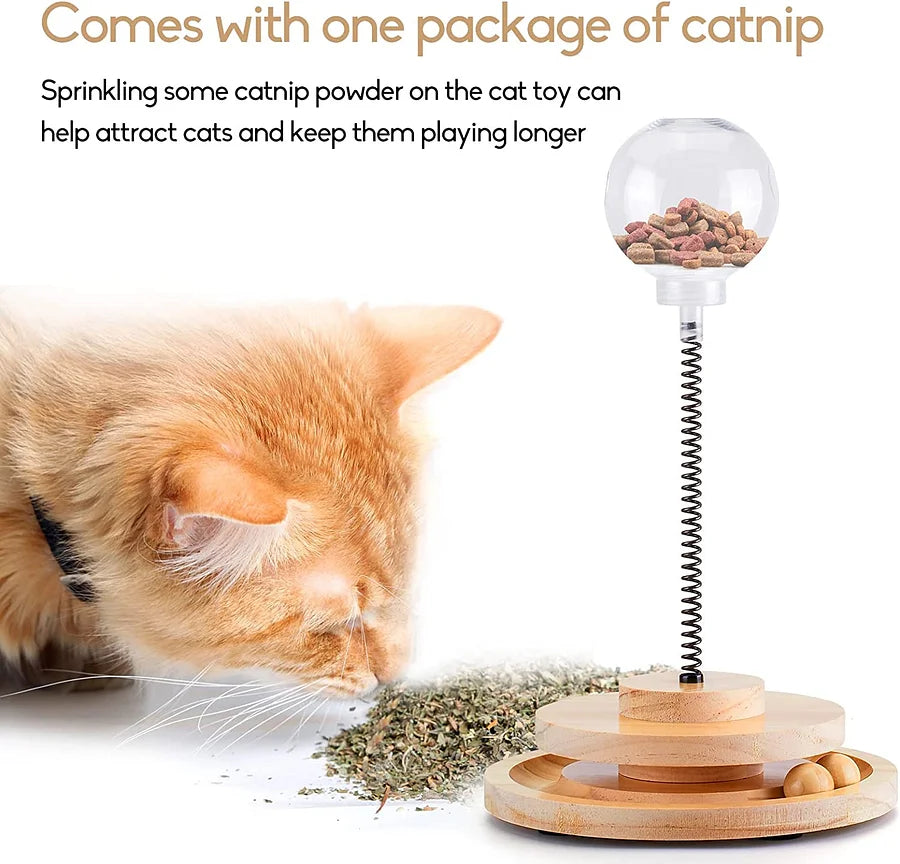 Cat treats feeding toy