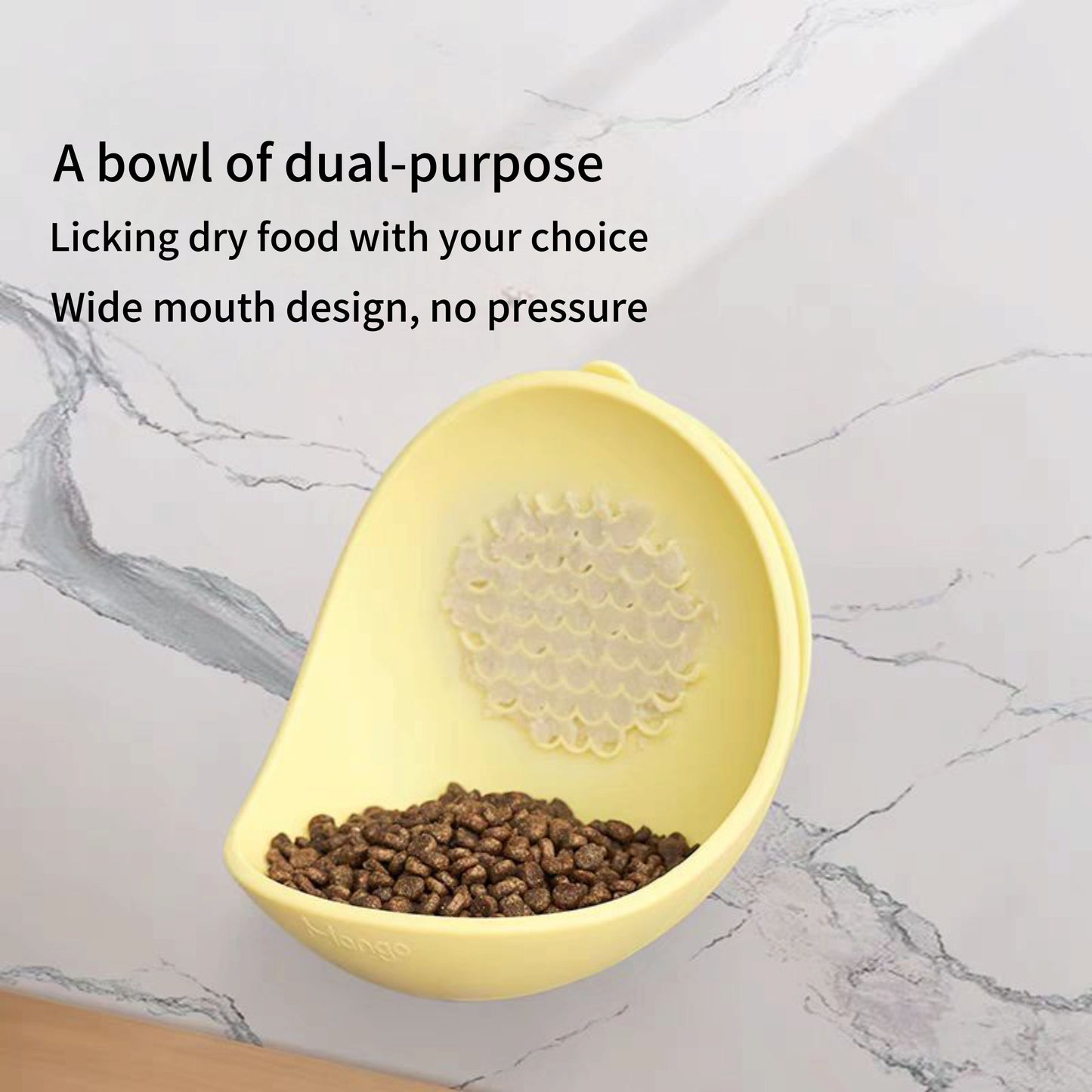 Suction cup silicone bowl