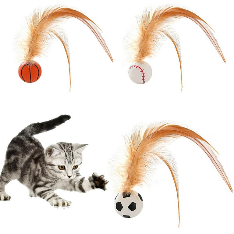 3 Pcs Cat bouncy balls