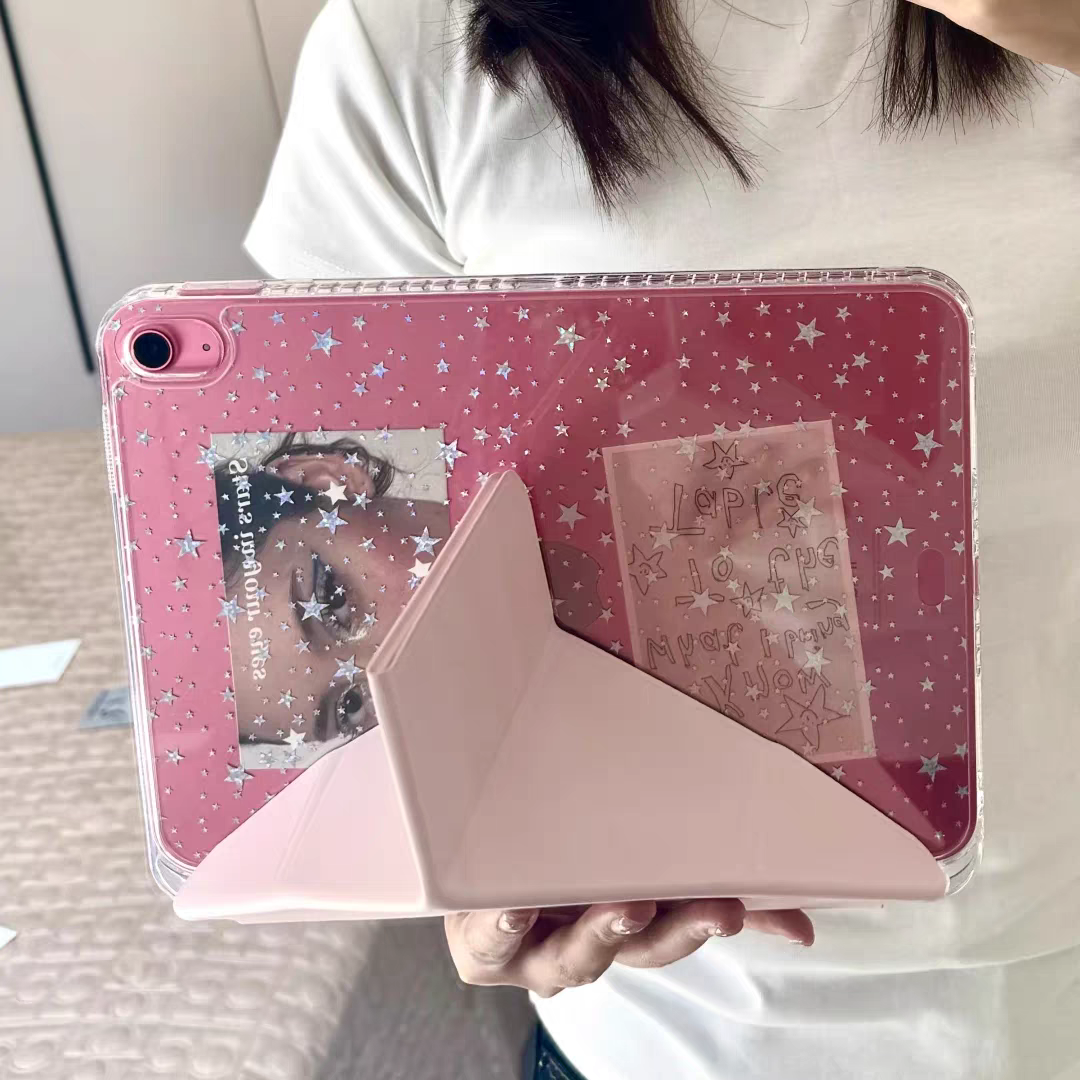 Y2K Cartoon iPad Case With Stand – Shockproof Shell