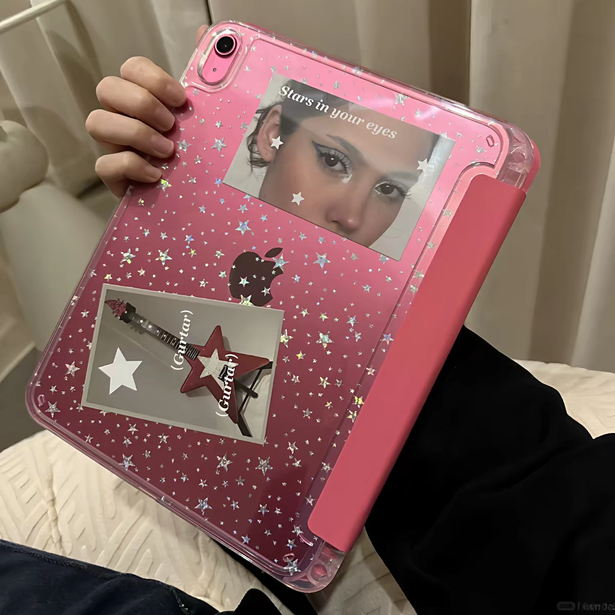 Y2K Cartoon iPad Case With Stand – Shockproof Shell