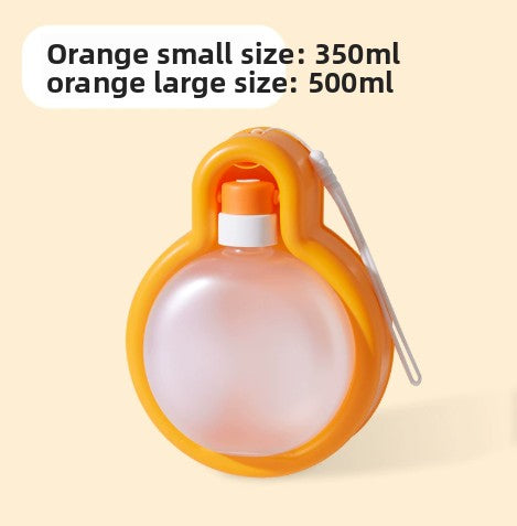 Pet outdoor Foldable water bottle