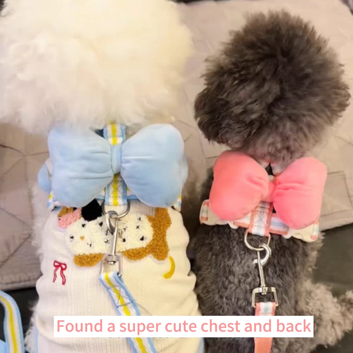 Bowknot dopamine chest back