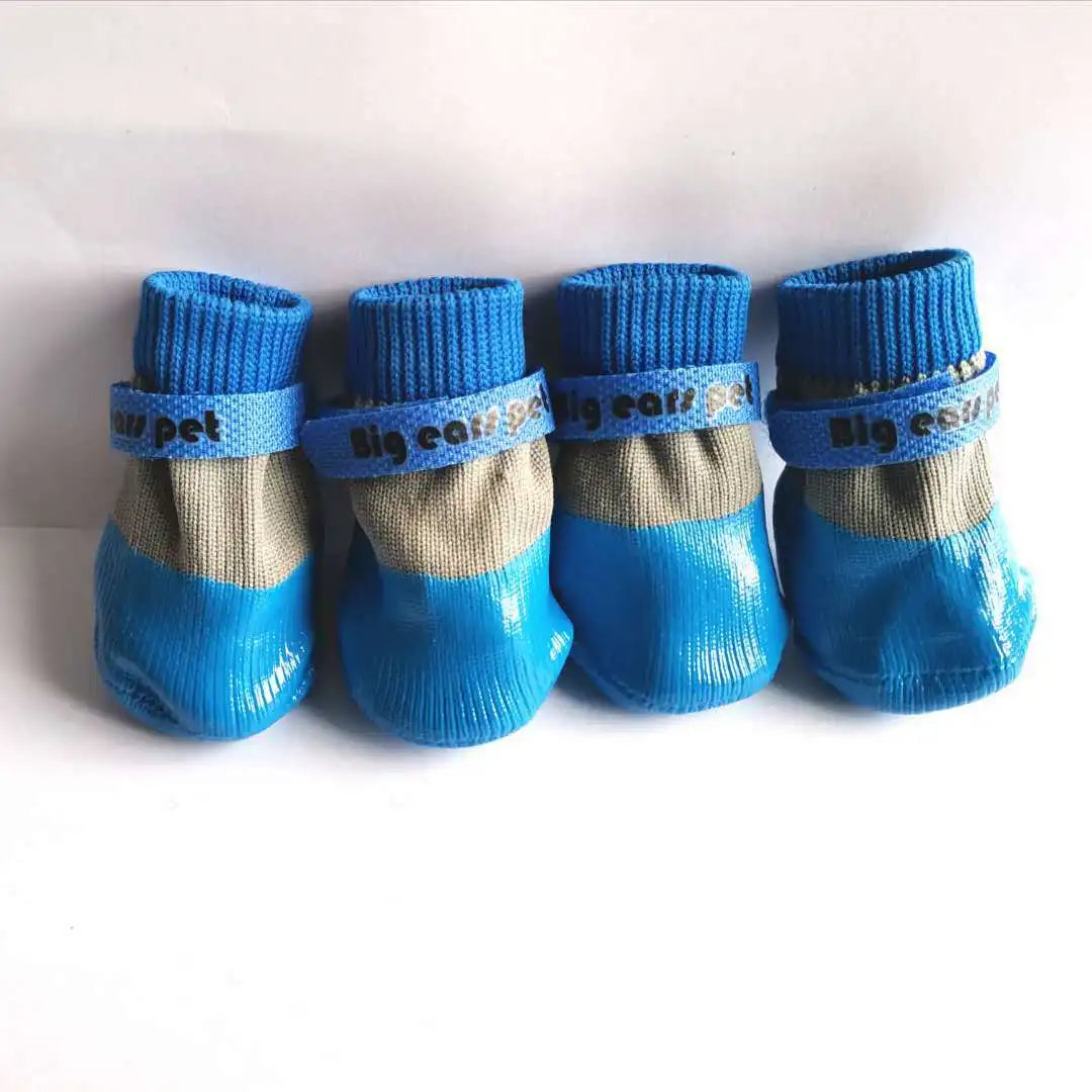 Waterproof dog shoes