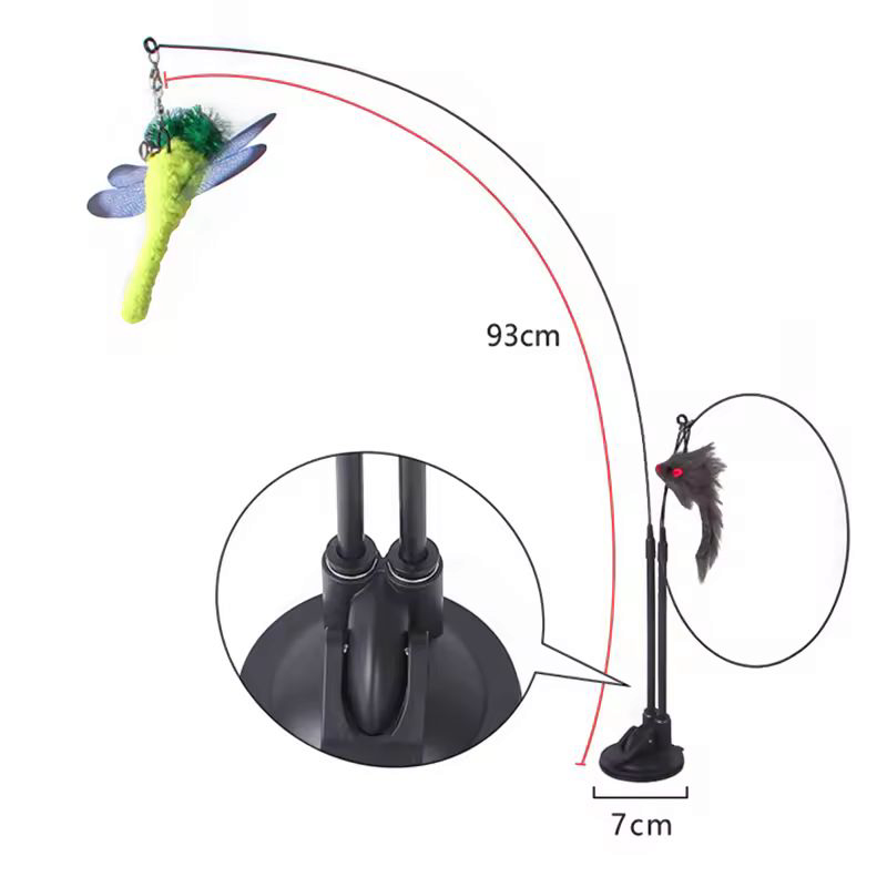 Cat wand toys