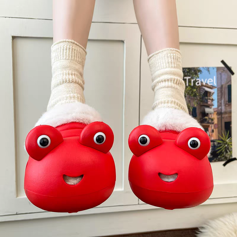 Caterpillar Cotton Slippers