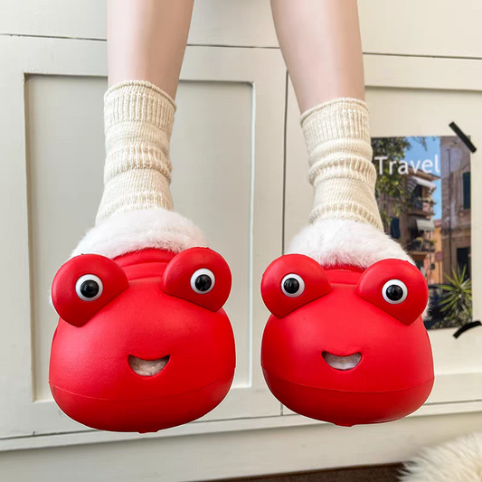 Caterpillar Cotton Slippers