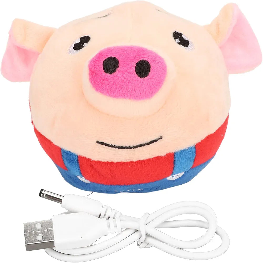 Interactive dog toy pig 🐷