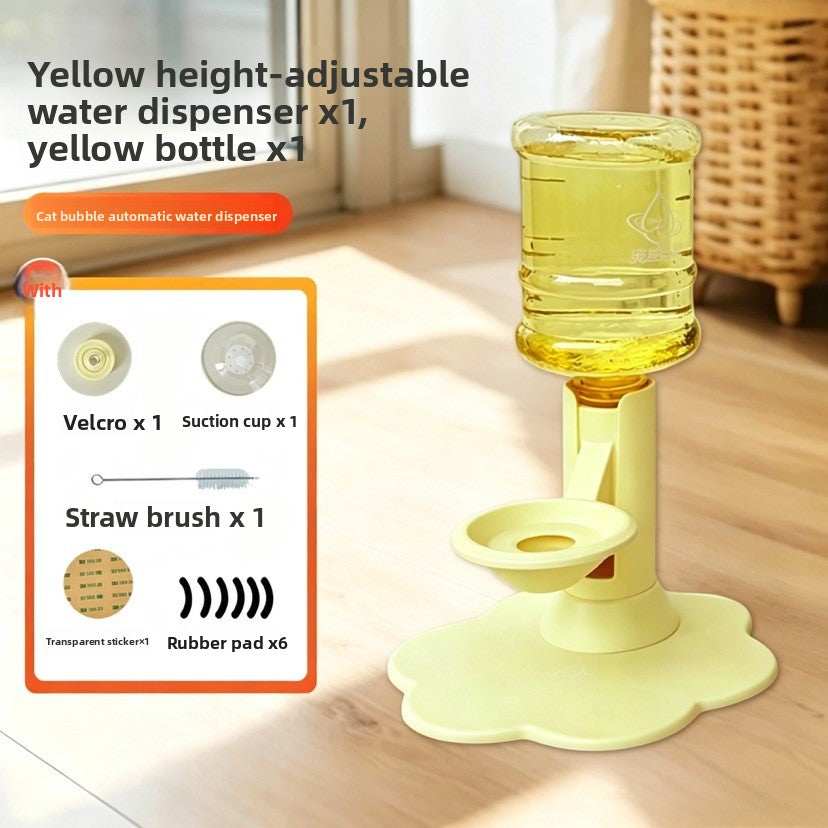 Gravity Cat Water Dispenser Stand - Spill-Proof