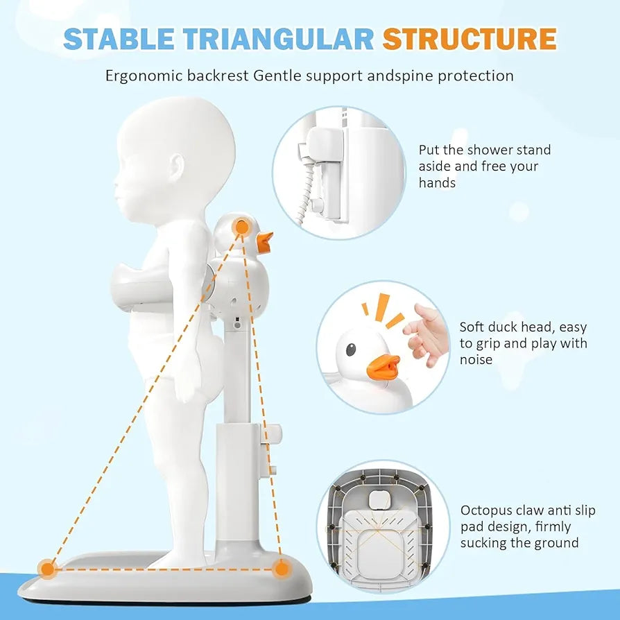 Foldable bath stand with Shower stand