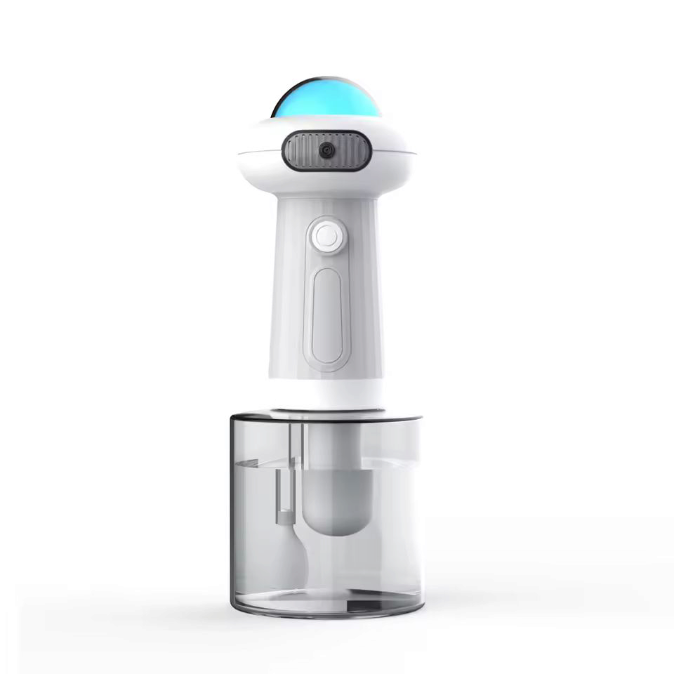Automatic foaming bath machine
