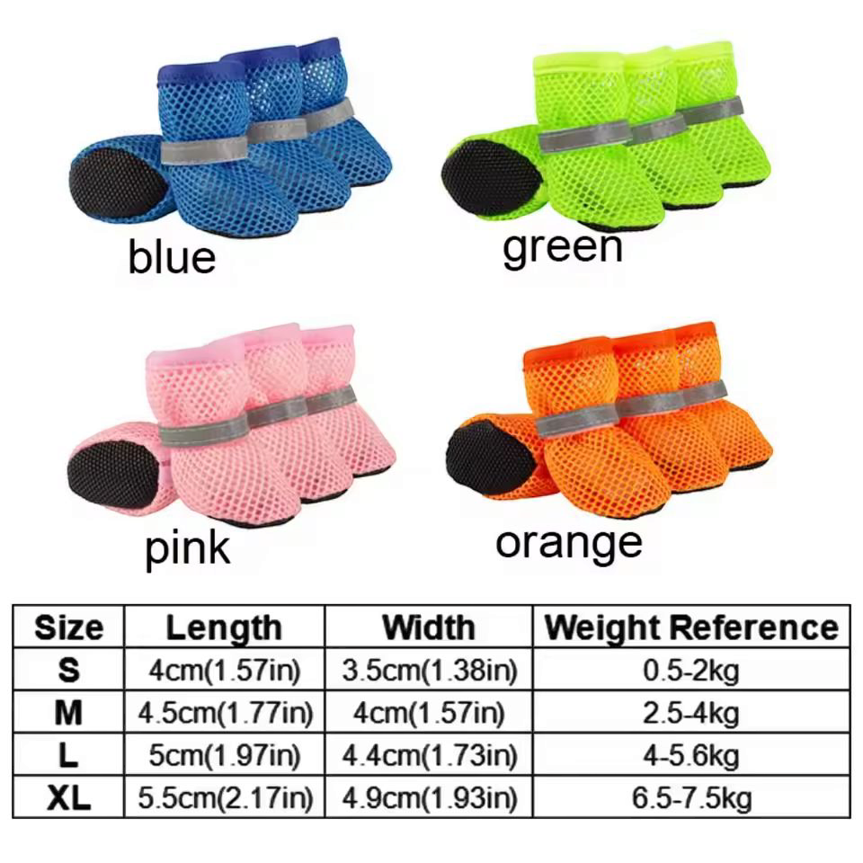 Dog mesh shoes