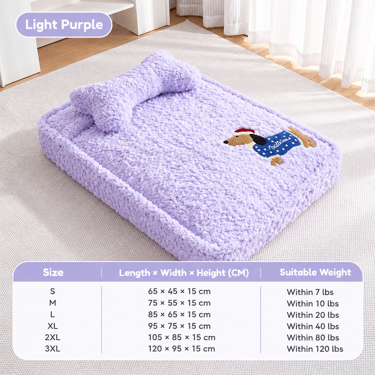 Tatami bed/sofa for pets with pillow