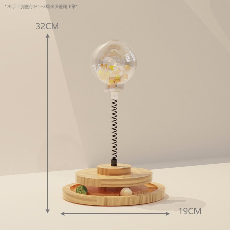 Cat treats feeding toy