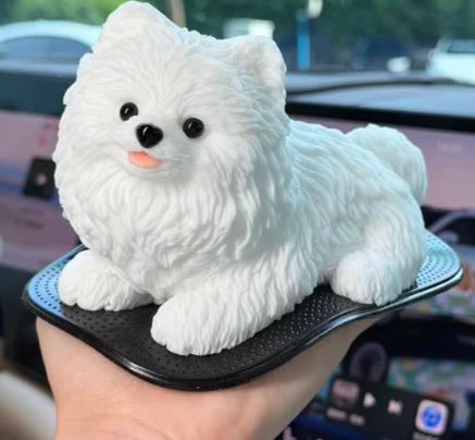 New car ornament -squishy puppy