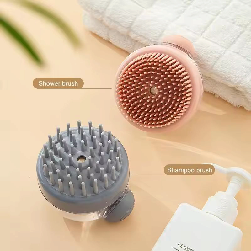 Gentle massage bath brush