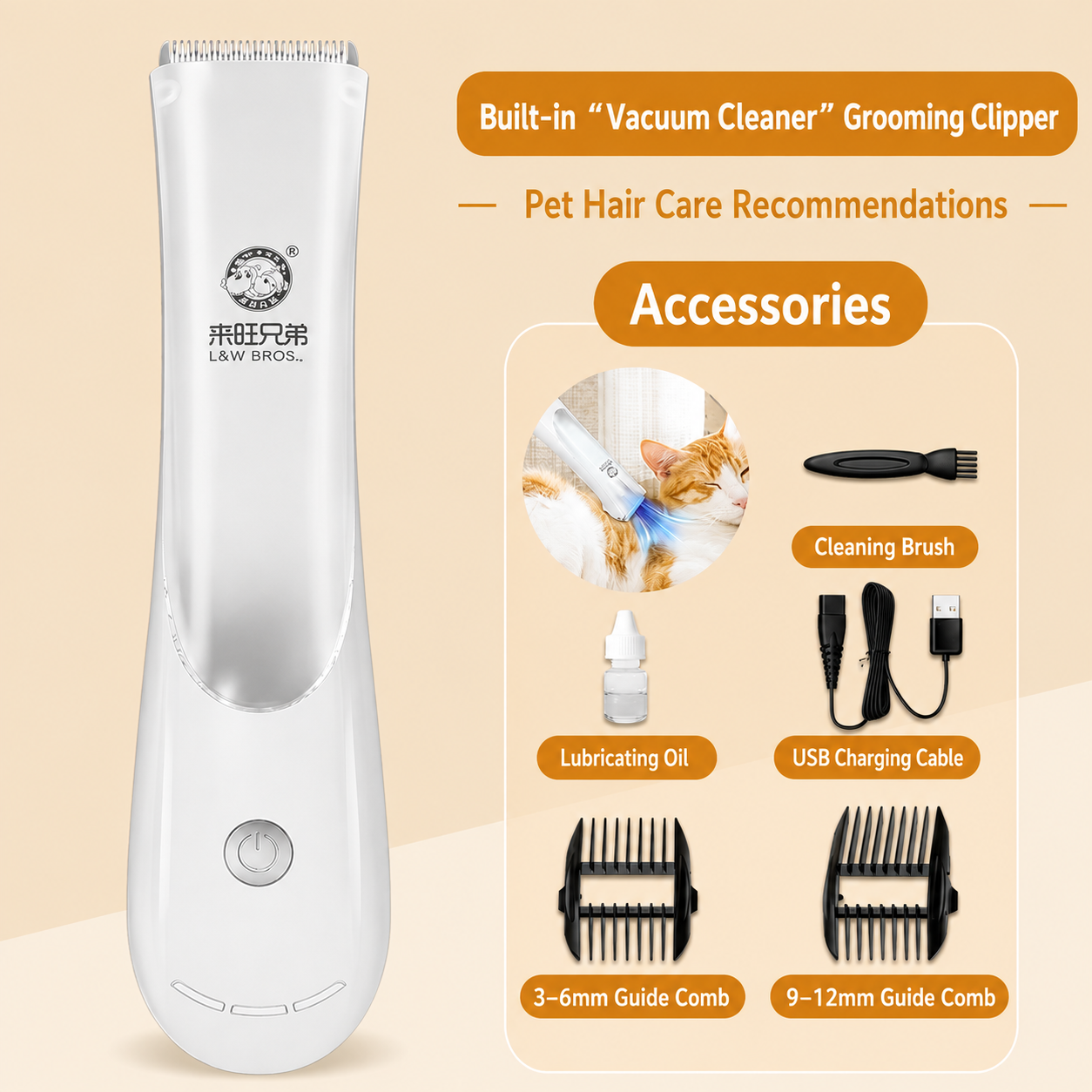 Anti-Hair Flying Shaver