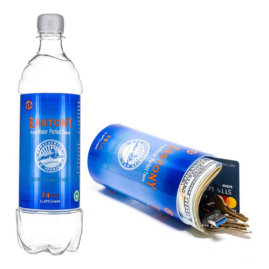 Hiding private money storage water bottle