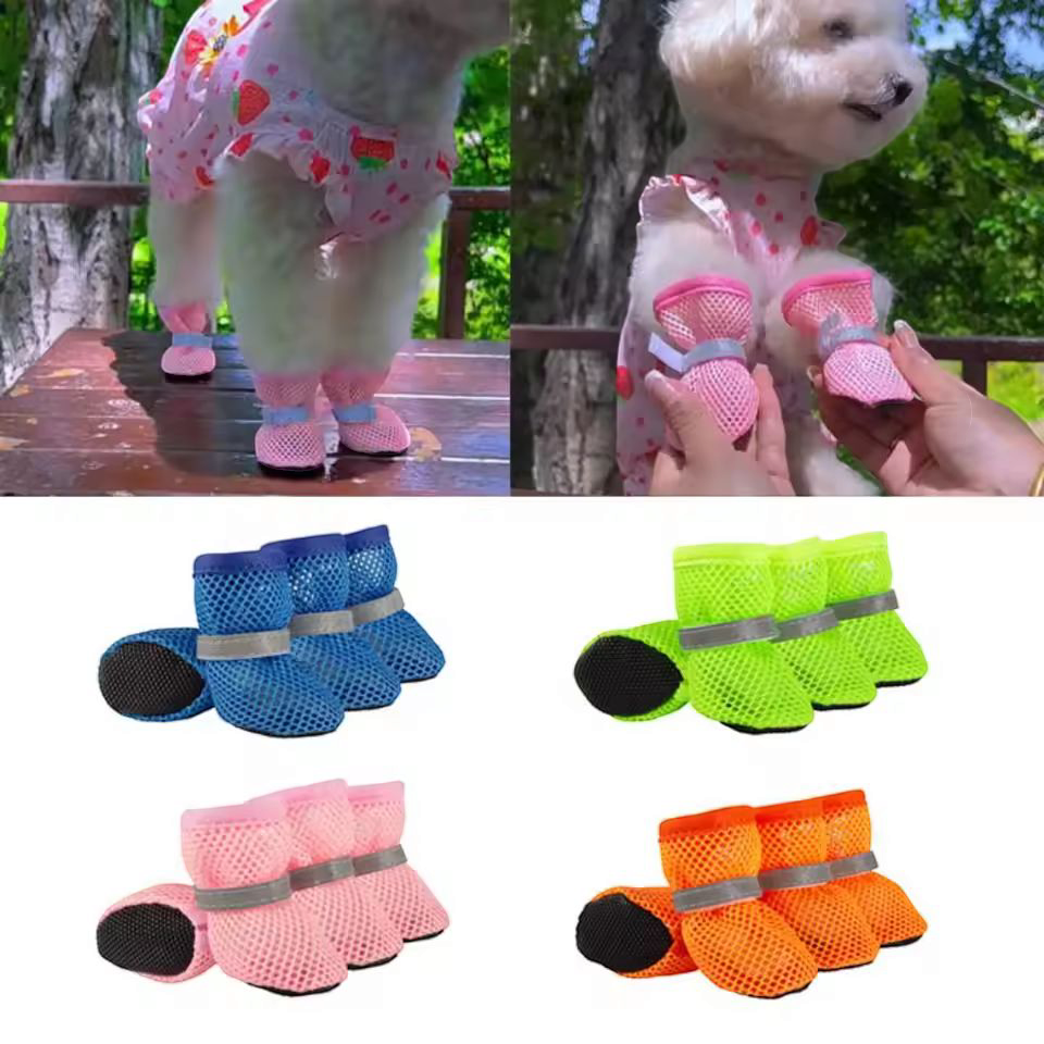Dog mesh shoes