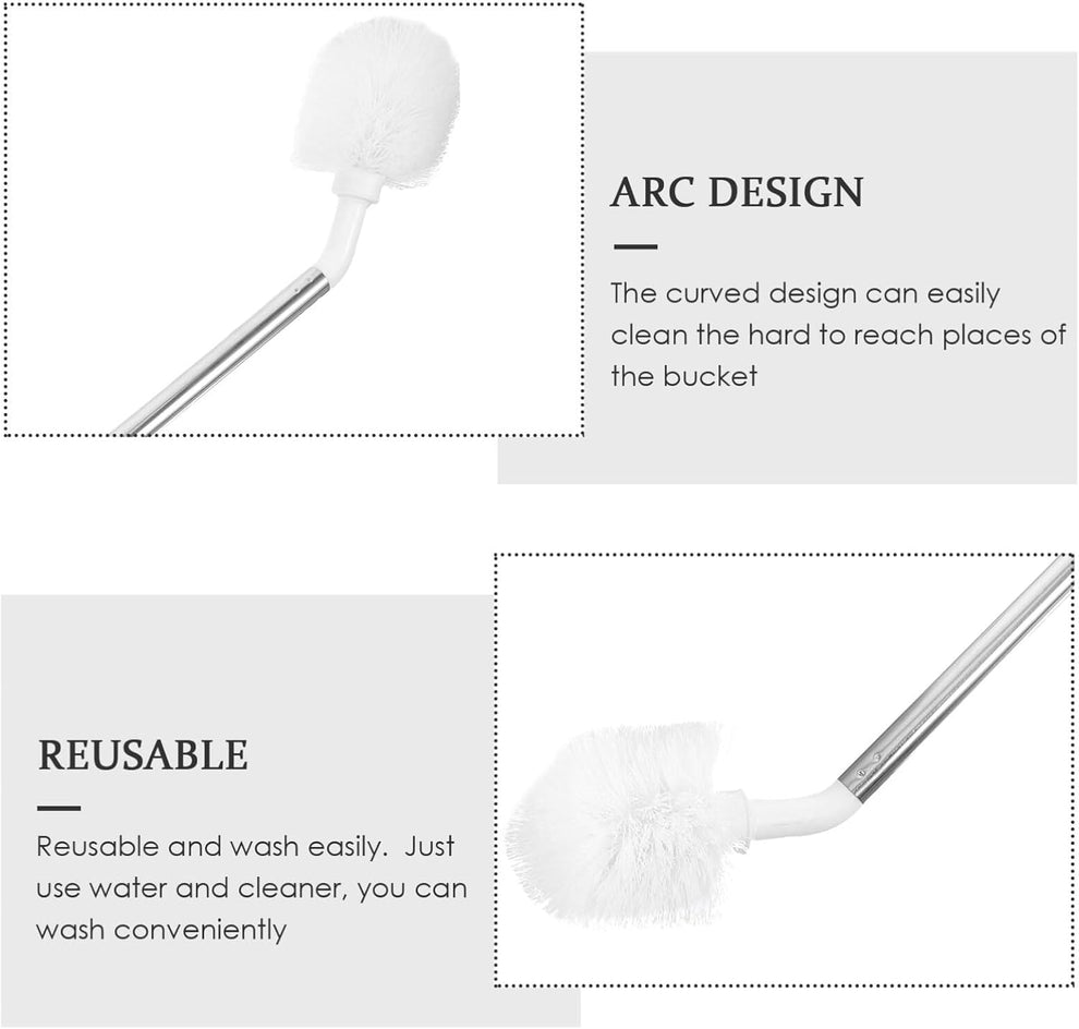 Long handle bucket cleaner brush