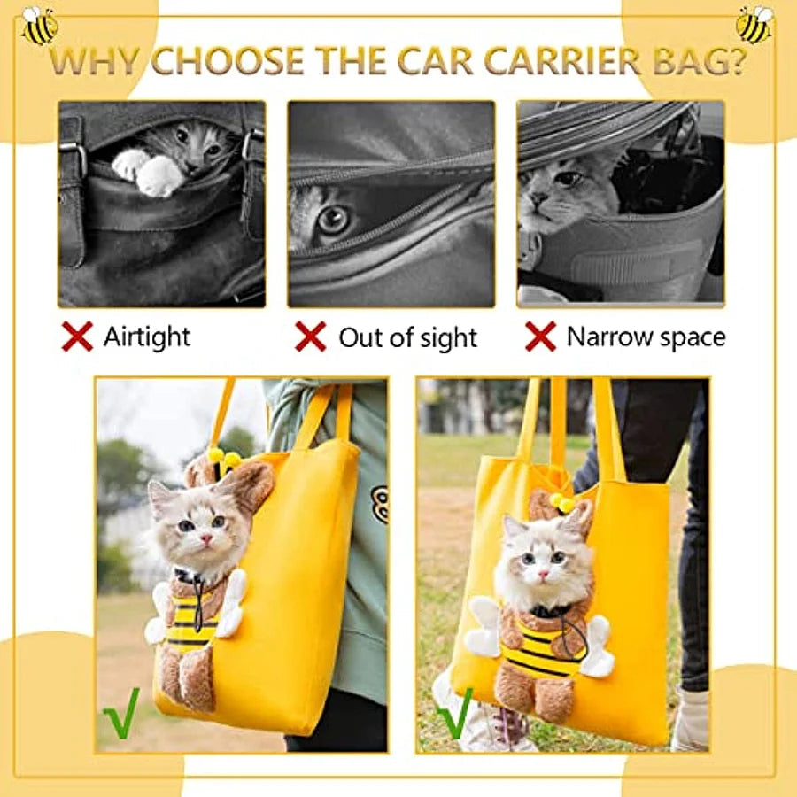 Cat carrier shoulder bag