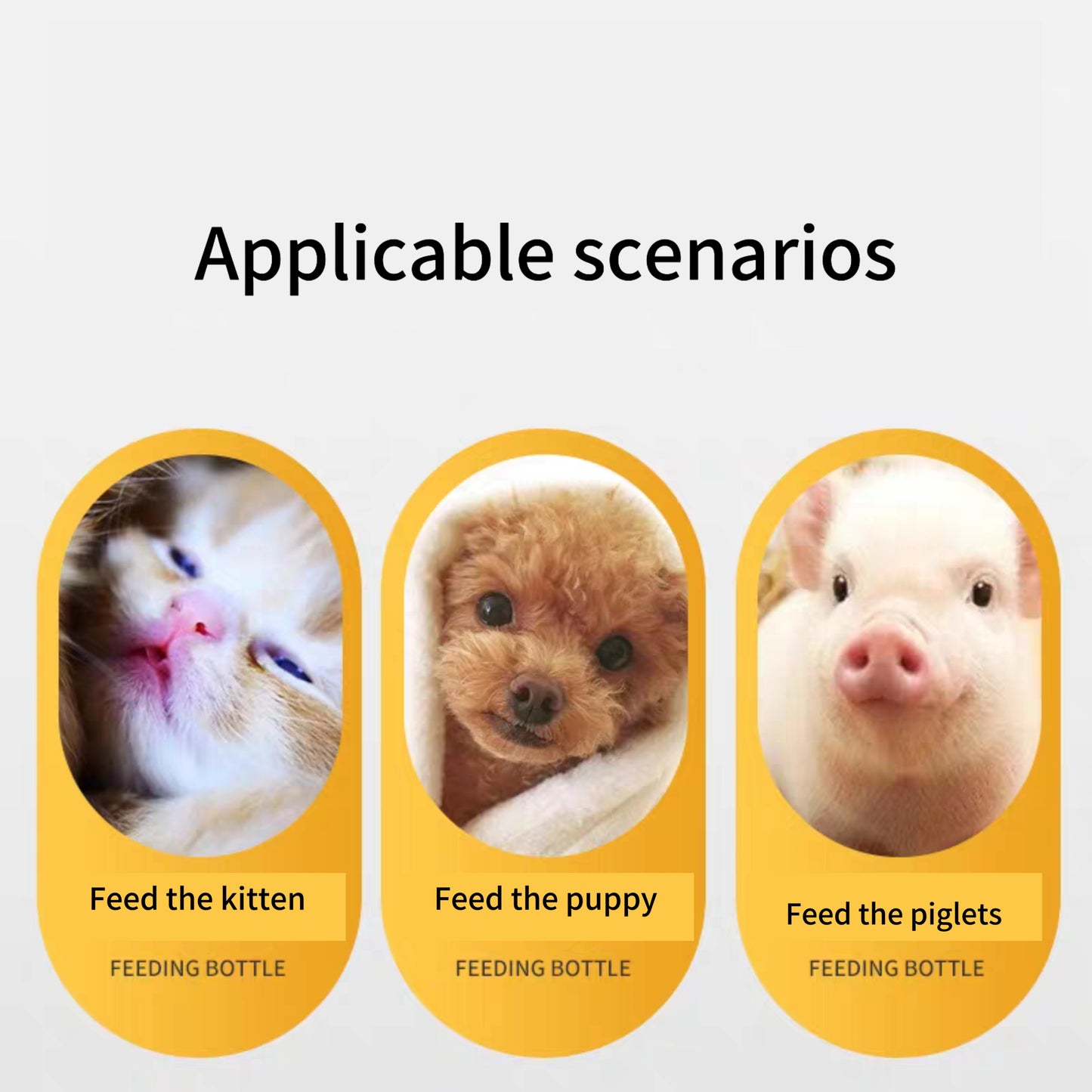 Pet milk bottle