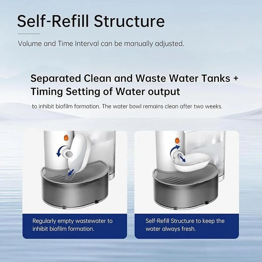 Cat water filter fountain