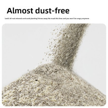 Plant cassava cat litter