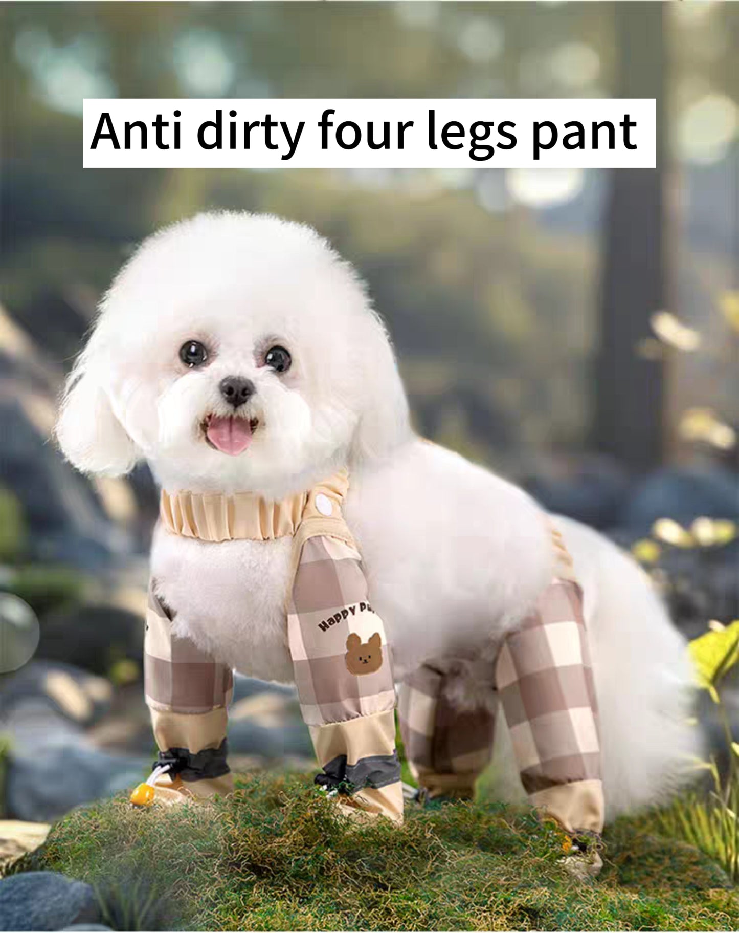 Anti dirty four leg pants