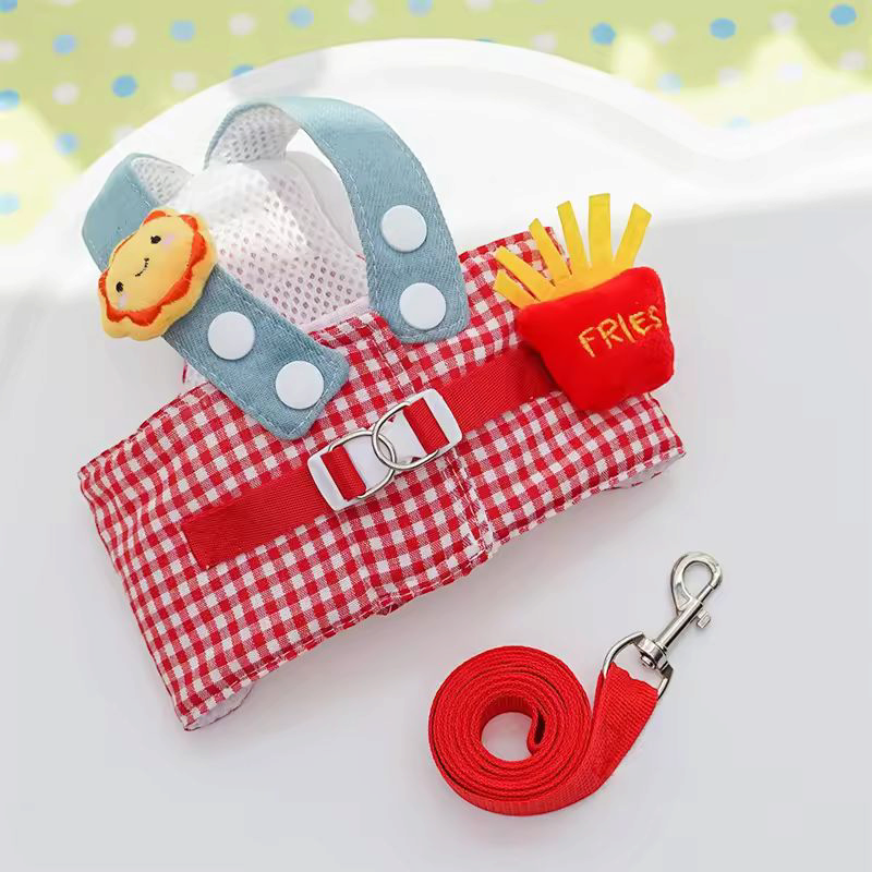 Cute dog spring summer harness (premium quality)