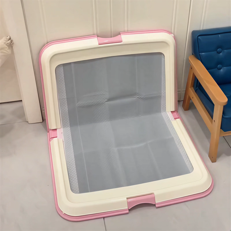 Foldable Dog Toilet Potty Tray + Pads