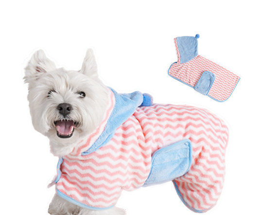 New Quick Drying Pet Bathrobe Towel