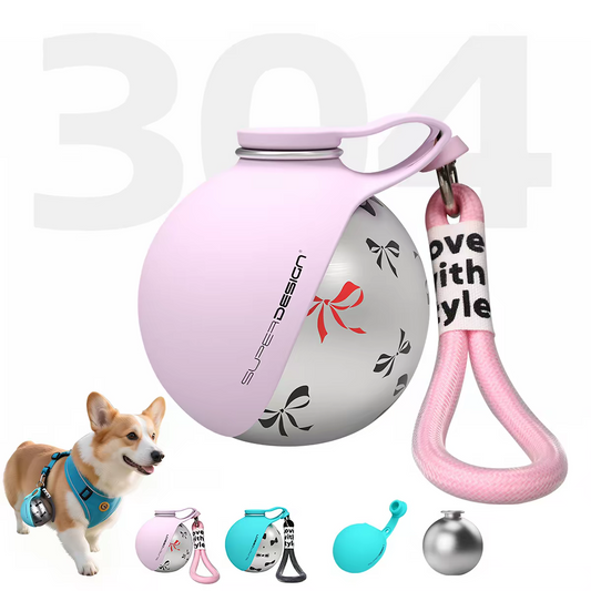 Portable pet water bottle