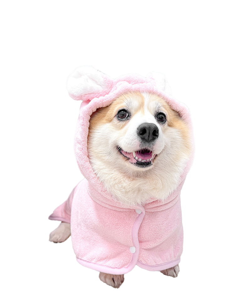 New Quick Drying Pet Bathrobe Towel