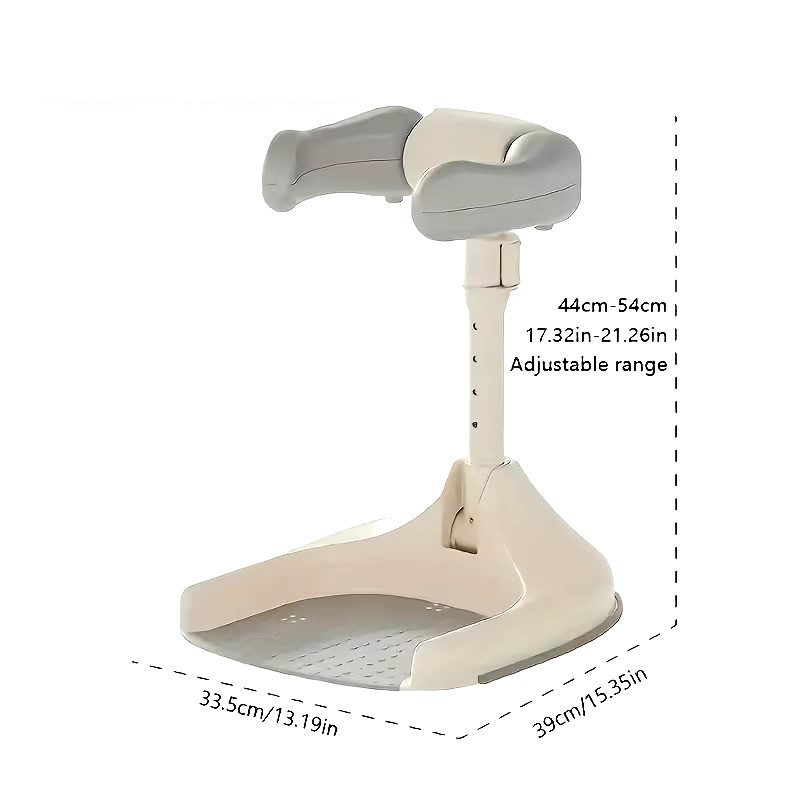 Foldable Bath Stand With Non-Slip Handles