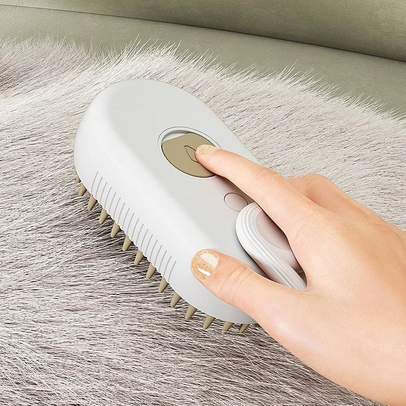 Cat steam brush