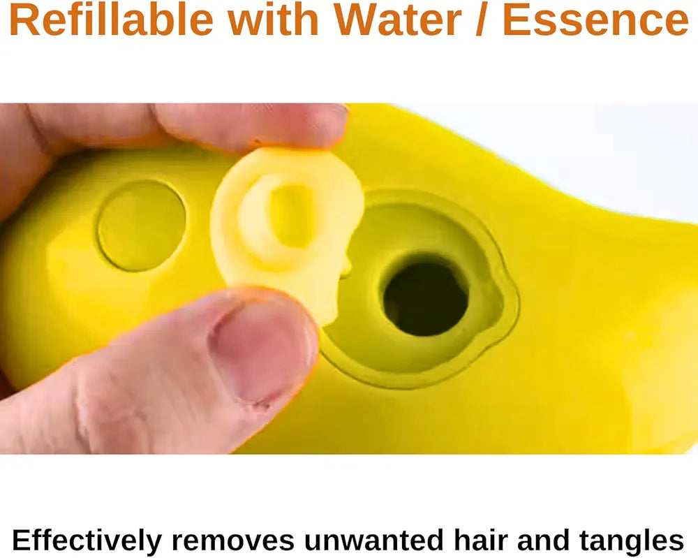 Cat steam brush