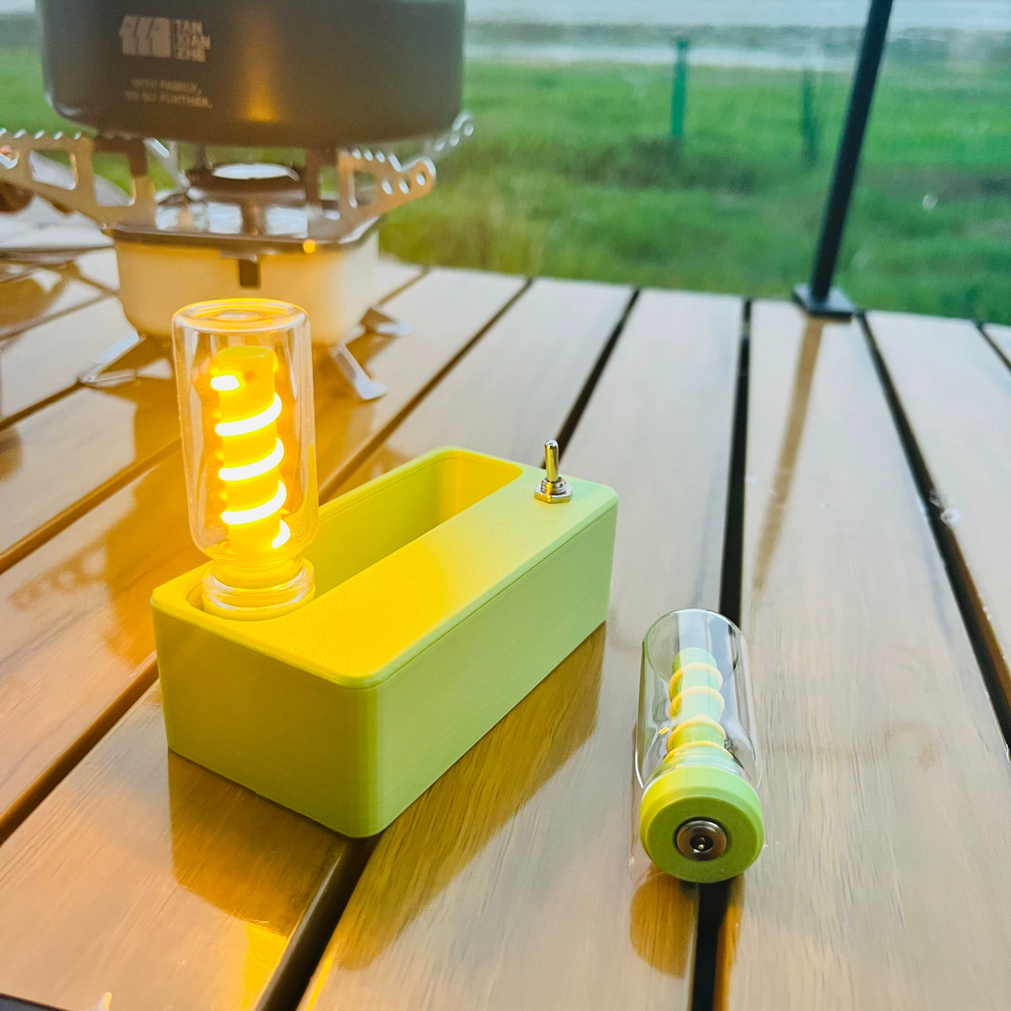 3D printed Mechanical small pop-up light