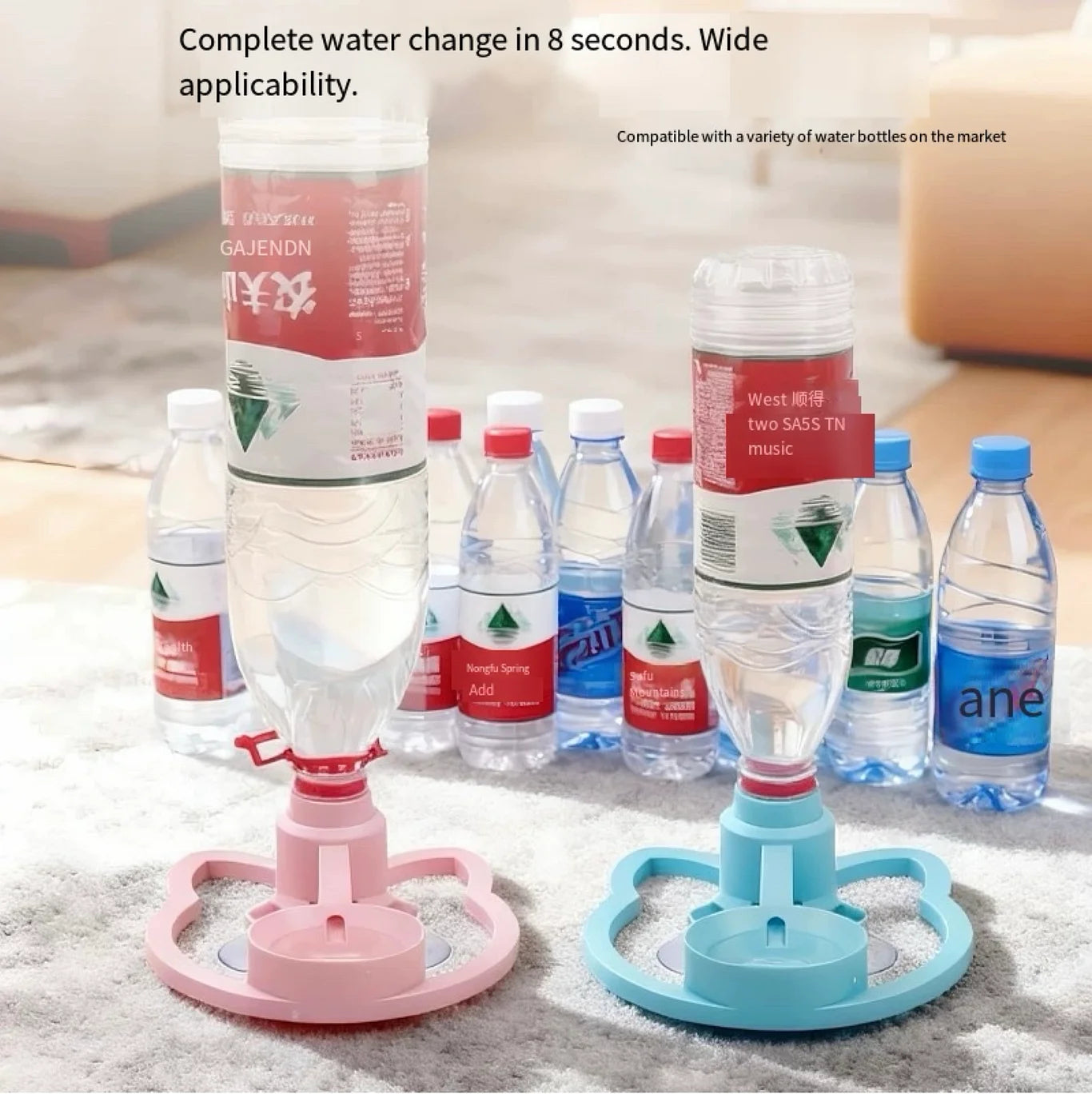 Portable Gravity water dispenser for pets