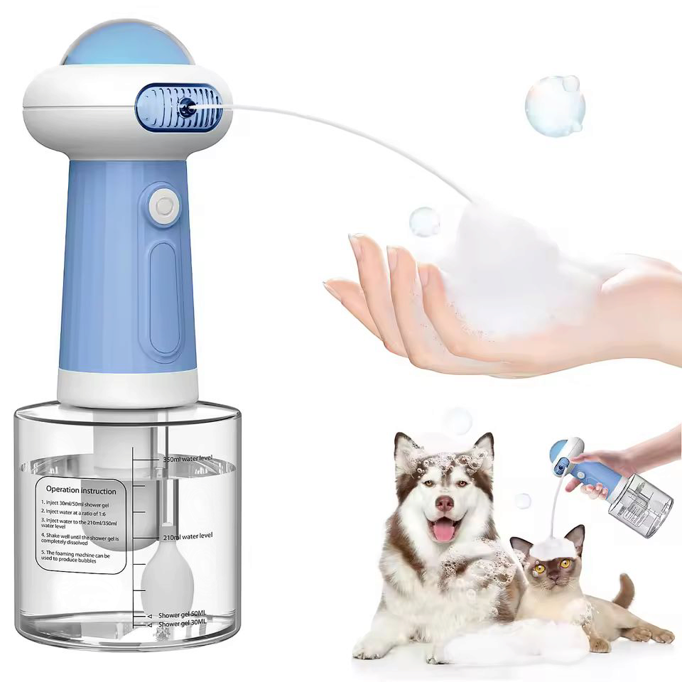 Automatic foaming bath machine