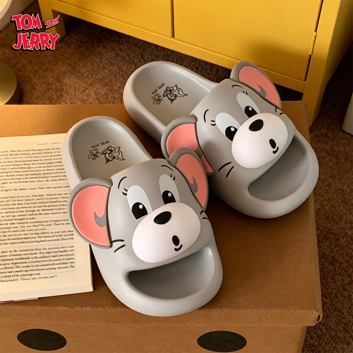 Cartoon EVA Slide Sandals With Arch Support