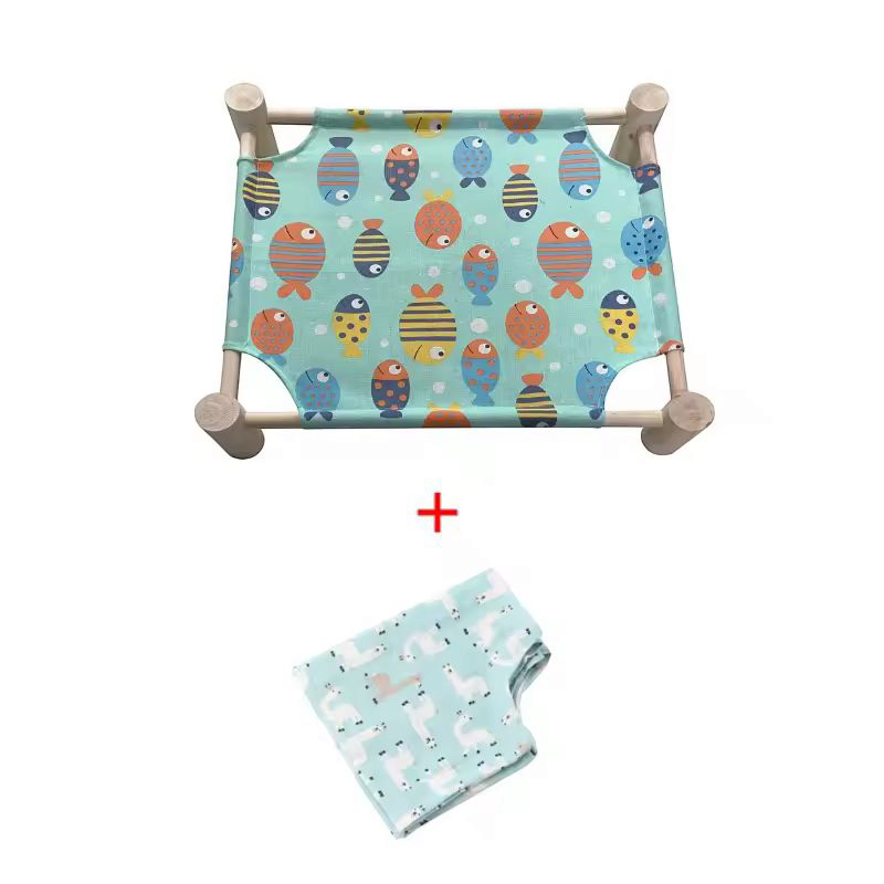Pet wooden bed