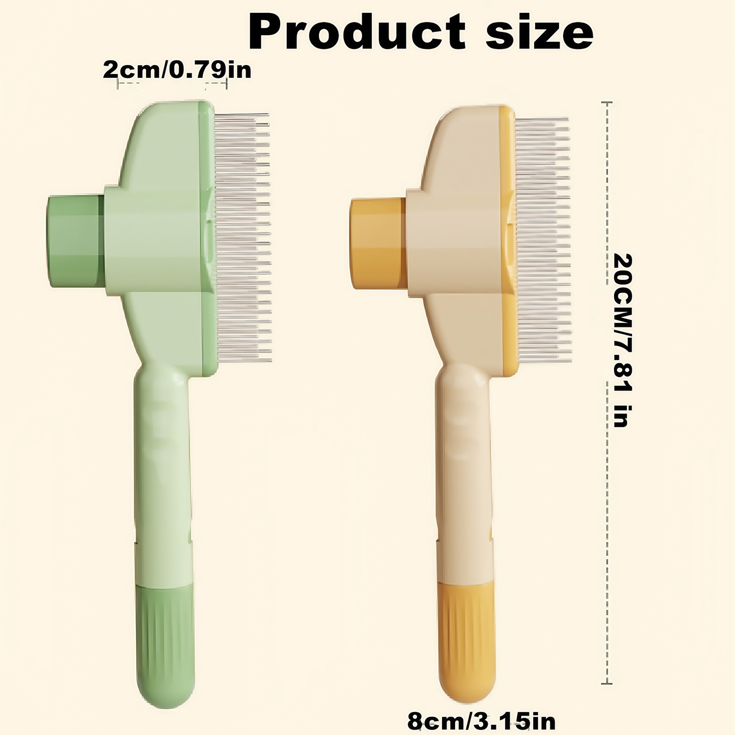 Hair removal comb